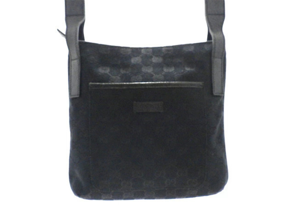 Gucci Bag Shoulder GG Canvas Black